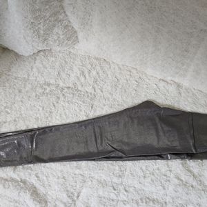 Emily Hsu Grey/Silver sparkle leggings